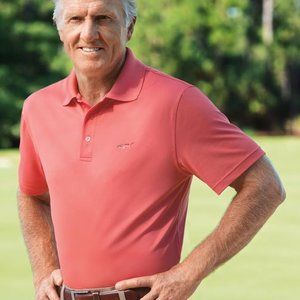 Greg Norman for Tasso Elba Men's 5 Iron Performance Golf Polo